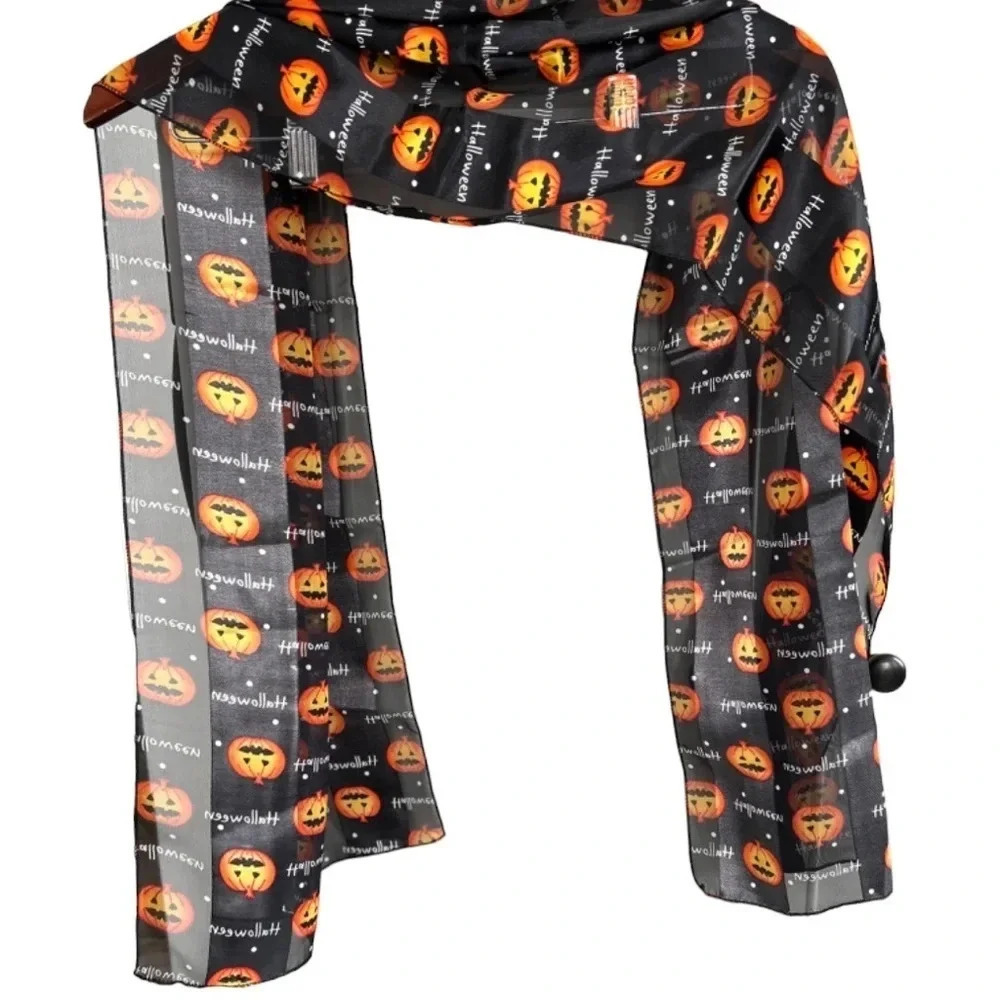 Lightweight Halloween Scarf‎